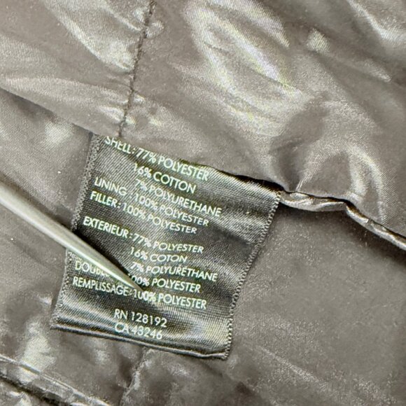 Tumi Tech Jacket Full Zip Black Soft Shell Long Sleeves Insulated Lined Size XXL - Picture 12 of 13